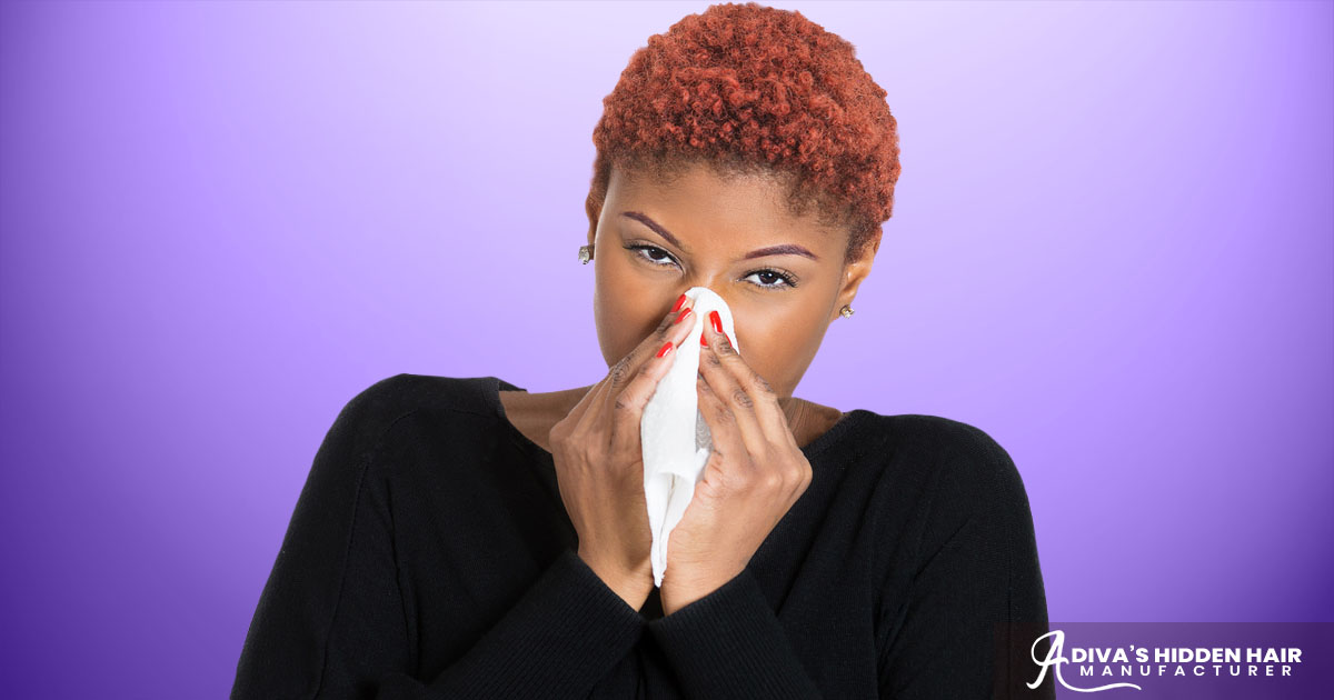 Can The Flu Cause Hair Thinning?  A Diva's Hidden Hair Manufacturer