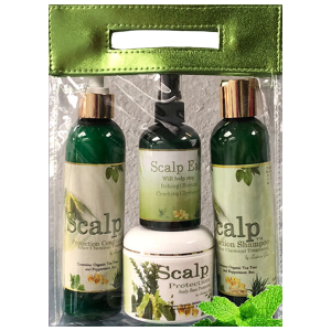 Four-Piece Set Scalp Protection