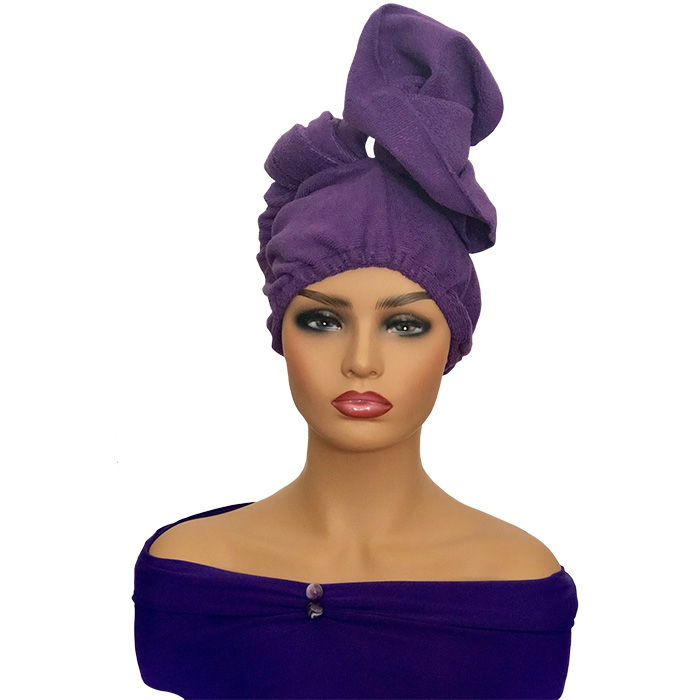 Hair Drying Towel Turban Wrap | A Diva's Hidden Hair Manufacturer