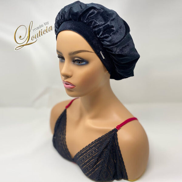 Velvet Sleep Bonnets For Women