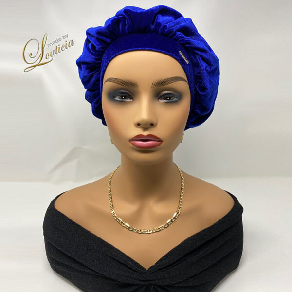 Velvet Sleep Bonnets For Women