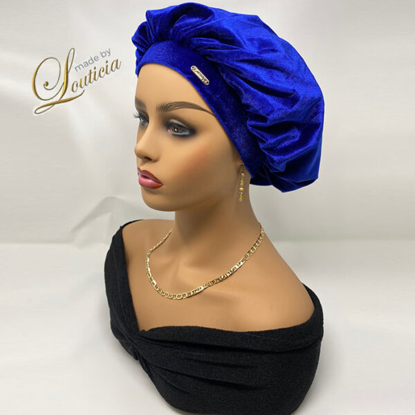 Velvet Sleep Bonnets For Women