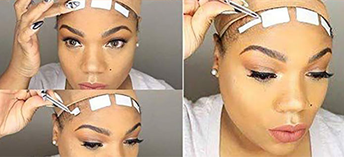 How To Apply Double-Sided Wig Tape